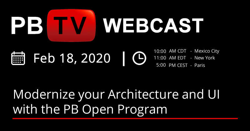 Modernize your Architecture &amp; UI with PB Open Program | PBTV Webcast