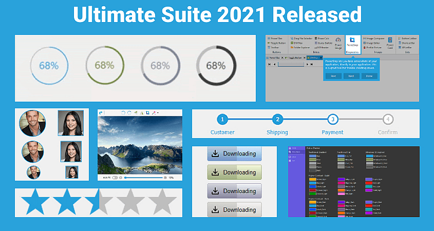 Ultimate Suite 2021 for PowerBuilder New Themes and Styles