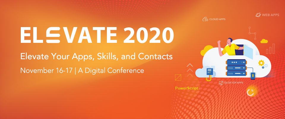 Elevate 2020 Online Conference Session Catalog