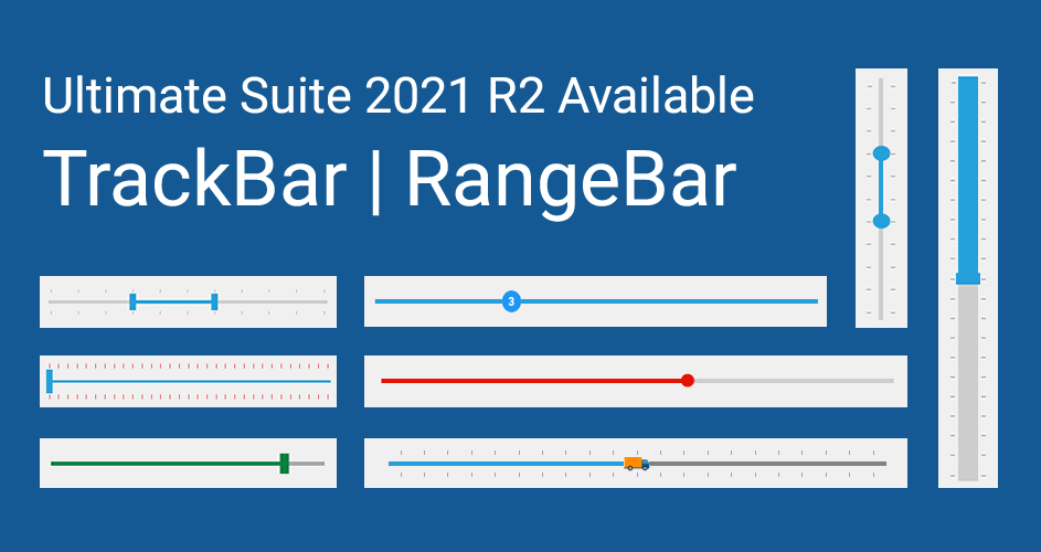 Ultimate Suite Rangebar and Trackbar Controls for PowerBuilder