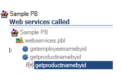 Find Calls to Web Services in PowerBuilder Code