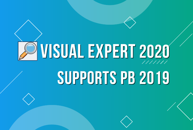 Visual Expert 2020 now supports PB 2019 R2